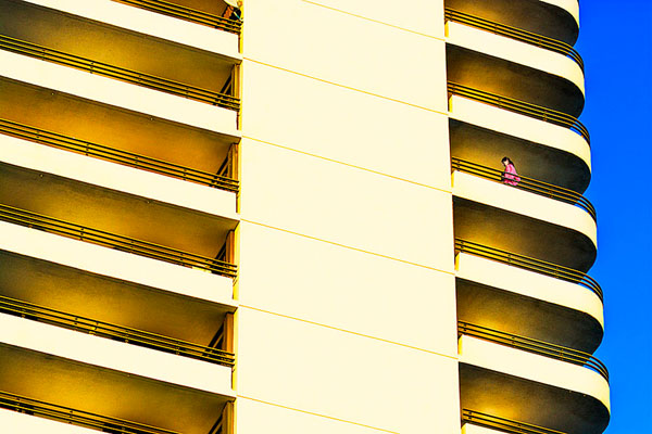 Photograph Mitchell Funk Balconies on One Eyeland