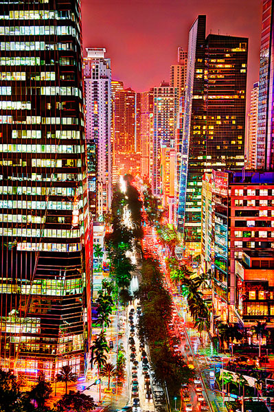 Photograph Mitchell Funk Brickell Avenue on One Eyeland