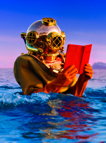 Photograph Raoul Butler Deep Sea Diver on One Eyeland