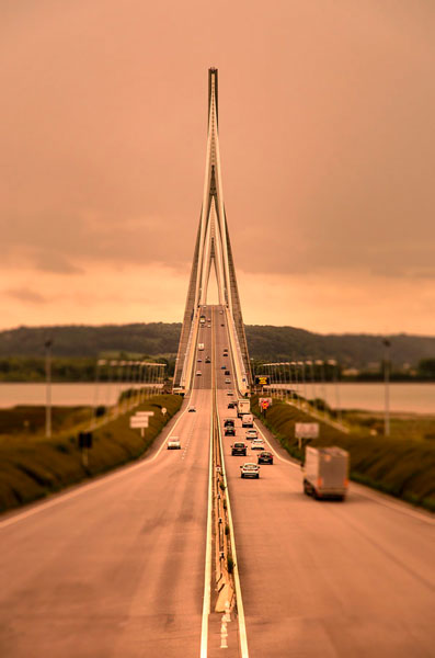 Photograph Philip Claeys Pont De Normandie on One Eyeland
