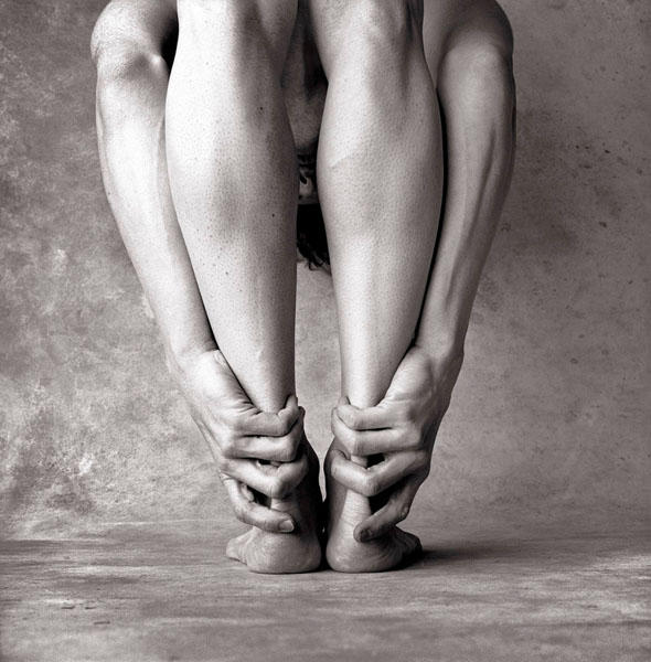Photograph Jim Erickson View Of Hands Touching The Feet on One Eyeland