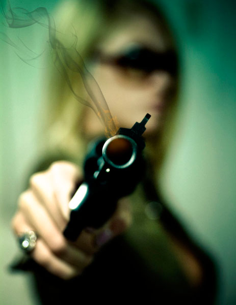 Photograph Aller Beauchamp Wheel Gun on One Eyeland