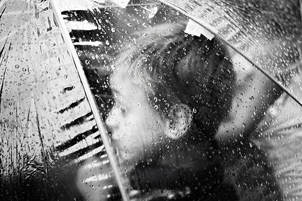 Photograph Carlos Quiza The Umbrellas Boy on One Eyeland
