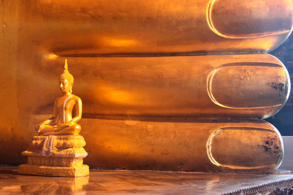 Photograph David Trickett Little Buddha on One Eyeland