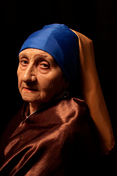 Photograph Sarah Givargiz Time With The Pearl Earring on One Eyeland