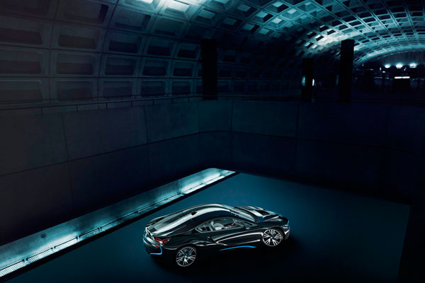 Photograph Dana Neibert Bmw I8 on One Eyeland