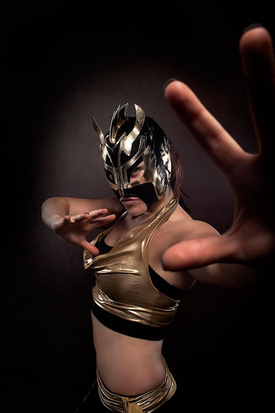 Photograph Gary Compton Luchador on One Eyeland
