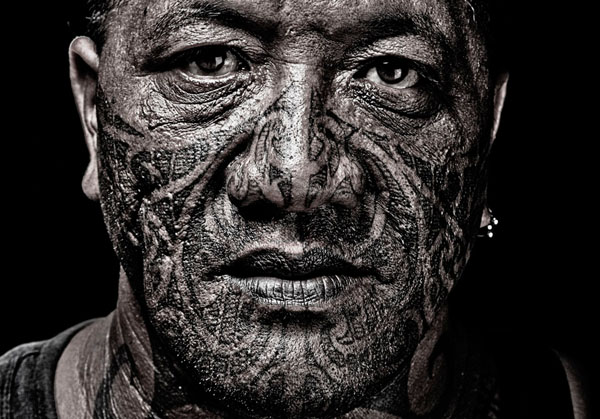 Photograph Gary Compton Moko on One Eyeland