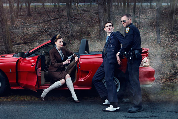 Photograph Rebecca Handler Bonnie And Clyde on One Eyeland