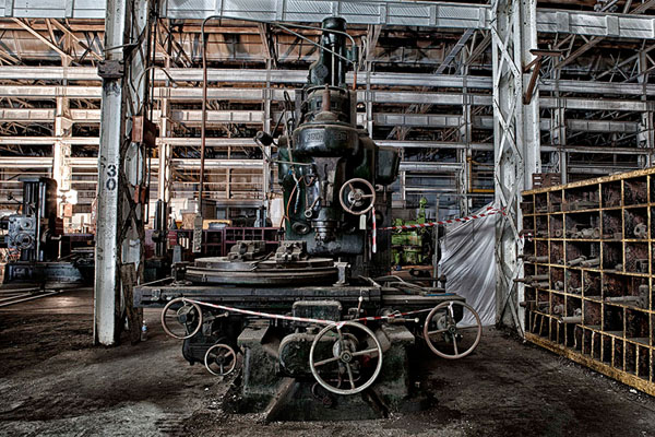 Photograph Josh Horton Midland Train Yard on One Eyeland