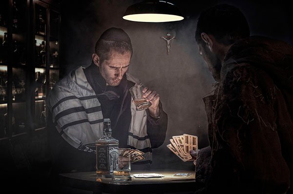 Photograph Jano Stovka Rabbi Monk And Jack on One Eyeland