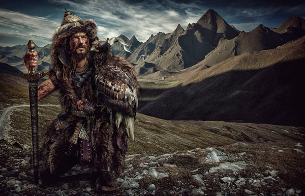 Photograph Lee Howell Eagle Hunter on One Eyeland