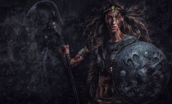 Photograph Lee Howell Boudicca on One Eyeland