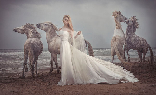Photograph Lee Howell Scotland Finest Bridal Couture on One Eyeland