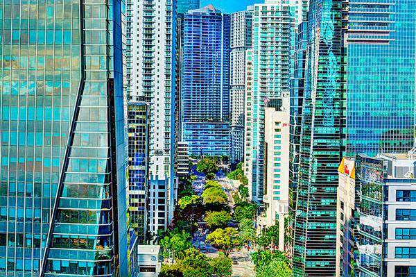 Photograph Mitchell Funk Modern Miami on One Eyeland