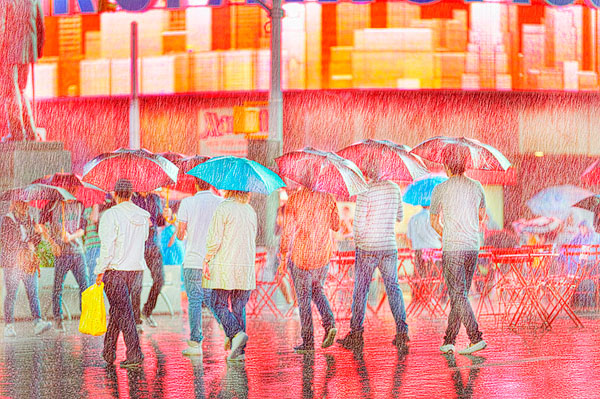 Photograph Mitchell Funk Rain on One Eyeland