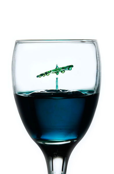 Photograph Muhammad Berkati Waterdrop On Glass on One Eyeland