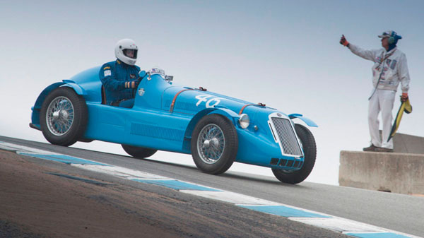 Photograph Stephan Cooper Historical Racing Delage 1946 on One Eyeland