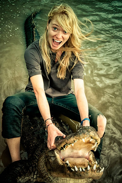 Photograph Aller Beauchamp Gator Days on One Eyeland