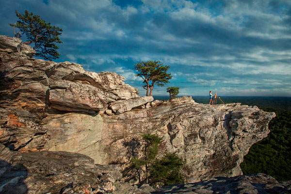 Photograph Chip Henderson Painting Landscapes on One Eyeland