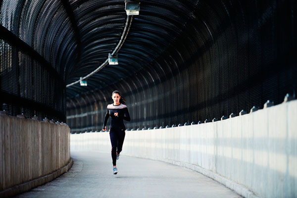 Photograph Laura Barisonzi Nike Running on One Eyeland