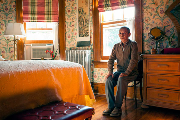 Photograph Max Hirshfeld Brooklyn Bedroom on One Eyeland