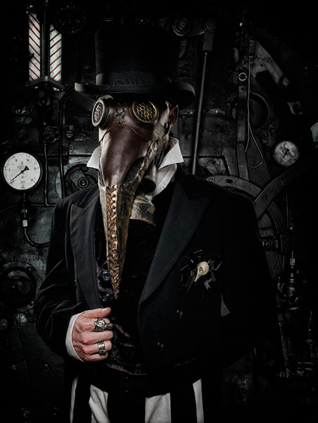 Photograph Csaba Barbay Steampunk on One Eyeland
