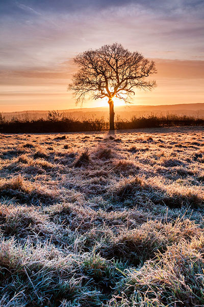 Photograph Mark Benham Winter Sunrise on One Eyeland