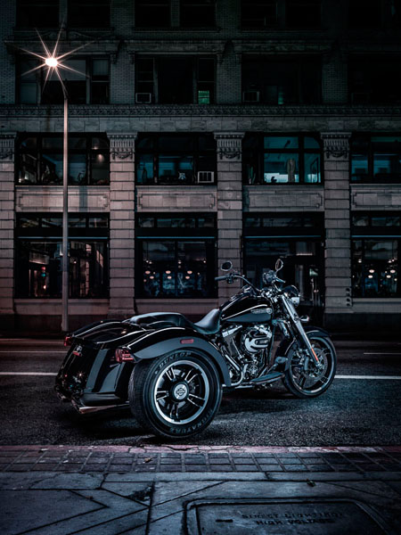 Photograph Andy Mahr Harley Davidson on One Eyeland