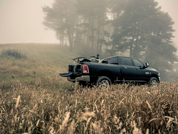 Photograph Andy Mahr Truck In The Woods on One Eyeland