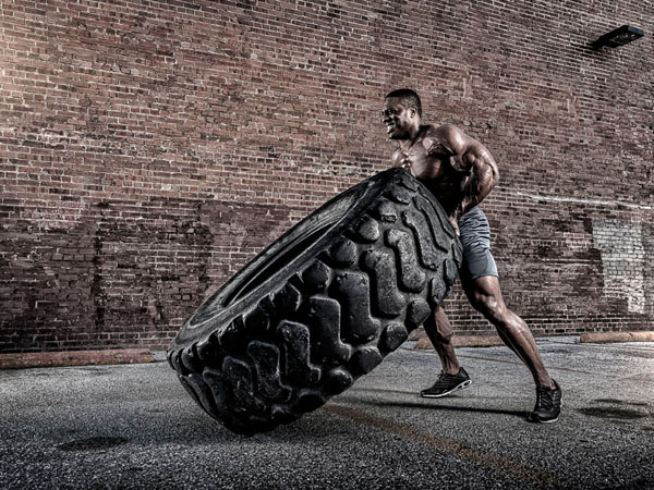 Photograph Andy Mahr Tire Lift on One Eyeland
