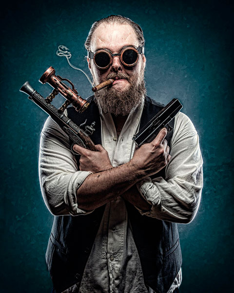 Photograph Petri Damsten Double Guns on One Eyeland