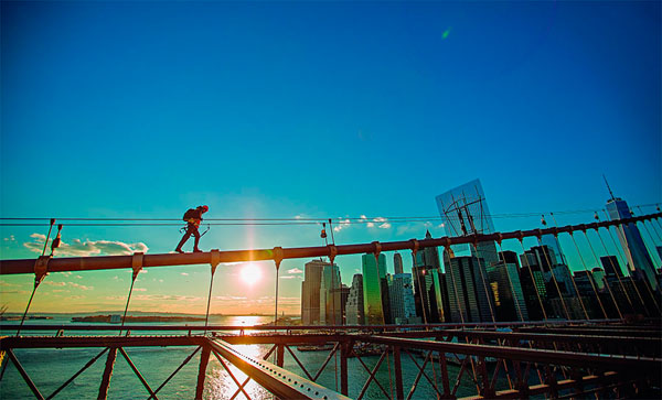 Photograph Jackson Carvalho Walking Over The Big Apple on One Eyeland