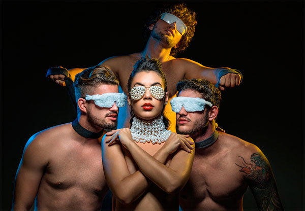Photograph Jackson Carvalho Androgynous Luxury 4 on One Eyeland