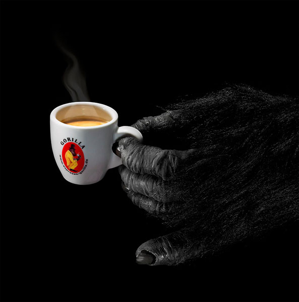 Photograph Aziz Wakim Gorilla Coffee on One Eyeland