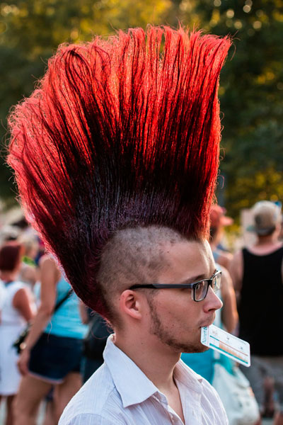Photograph Ilkka Kokkonen Iroquois Hair on One Eyeland