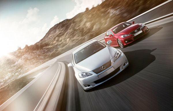 Photograph Nigel Harniman Lexus Is on One Eyeland
