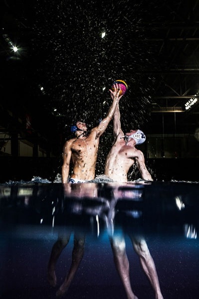 Photograph Robin Cerutti Waterpolo Quebec on One Eyeland