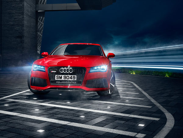 Photograph Migs  Migs Foto Hong Kong Car Automotive Audi Rs7 Front on One Eyeland