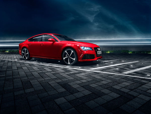 Photograph Migs  Migs Foto Hong Kong Car Audi Rs7 Front 3q on One Eyeland