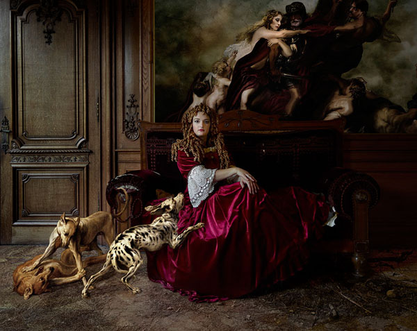 Photograph Patrizia Burra Dog Sitting on One Eyeland