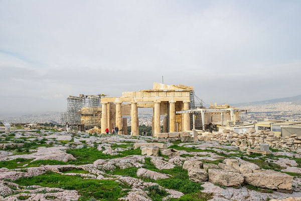 Photograph Tony Gale Acroplis In Athens on One Eyeland