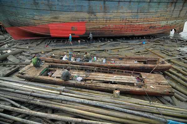 Photograph Hendry Chen Boat Painting on One Eyeland