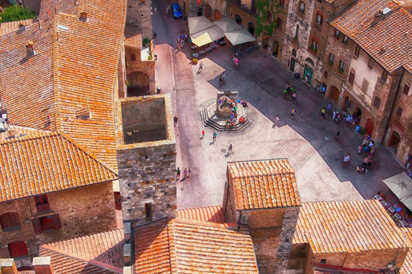 Photograph Marco Virgone Historical San Gimignano on One Eyeland