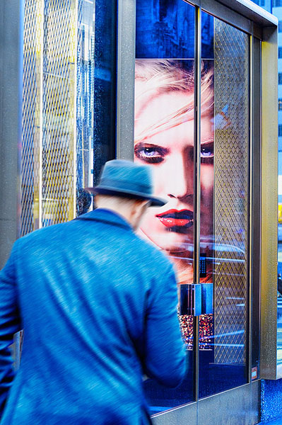 Photograph Mitchell Funk Window Face on One Eyeland