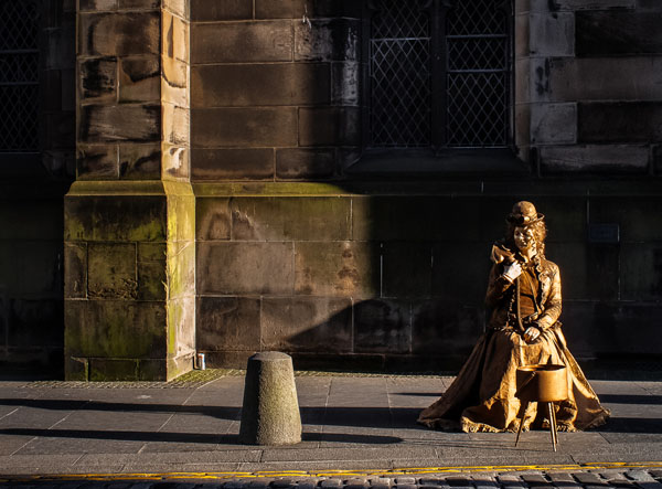 Photograph Jan Kalish Golden Lady Last Light on One Eyeland