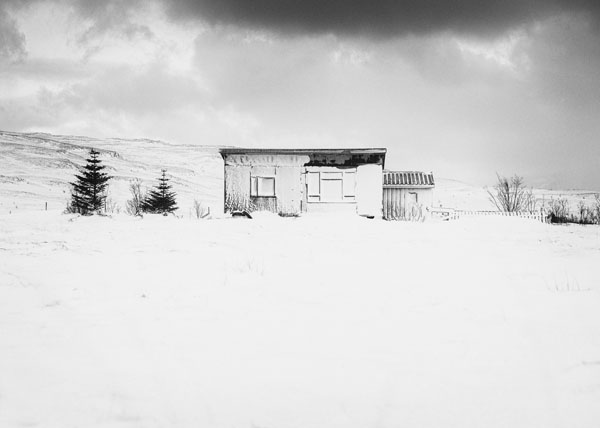 Photograph Oscar Bjarnason Winter Home on One Eyeland