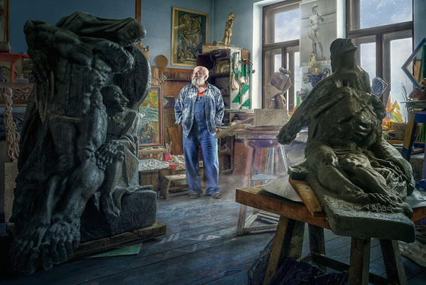 Photograph Dusan Holovej Sculptor I on One Eyeland