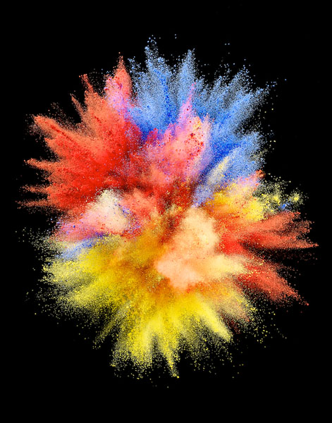 Photograph Dennis Pedersen Powder Explosion on One Eyeland