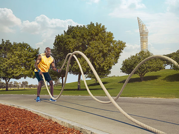 Photograph Habby Khalil Bootcamp Rope on One Eyeland